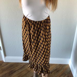 Flowy Midi Skirt